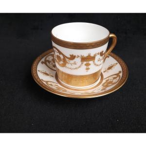 Bernardaud - Tasse En Porcelaine De Limoges - Ancienne Manufacture Royale