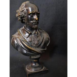 Buste En Bronze Shakespeare