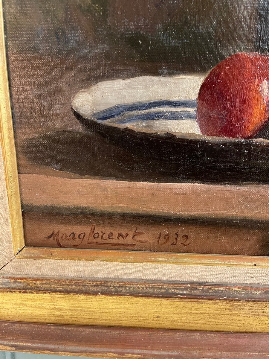 Still Life With Apples Dated 1932-photo-1