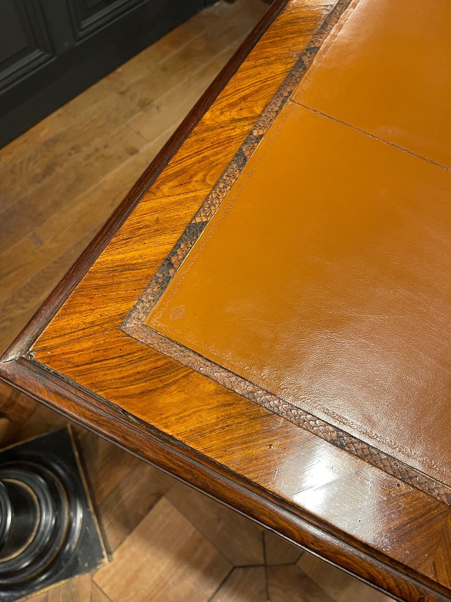 19th Century Rosewood Desk-photo-5