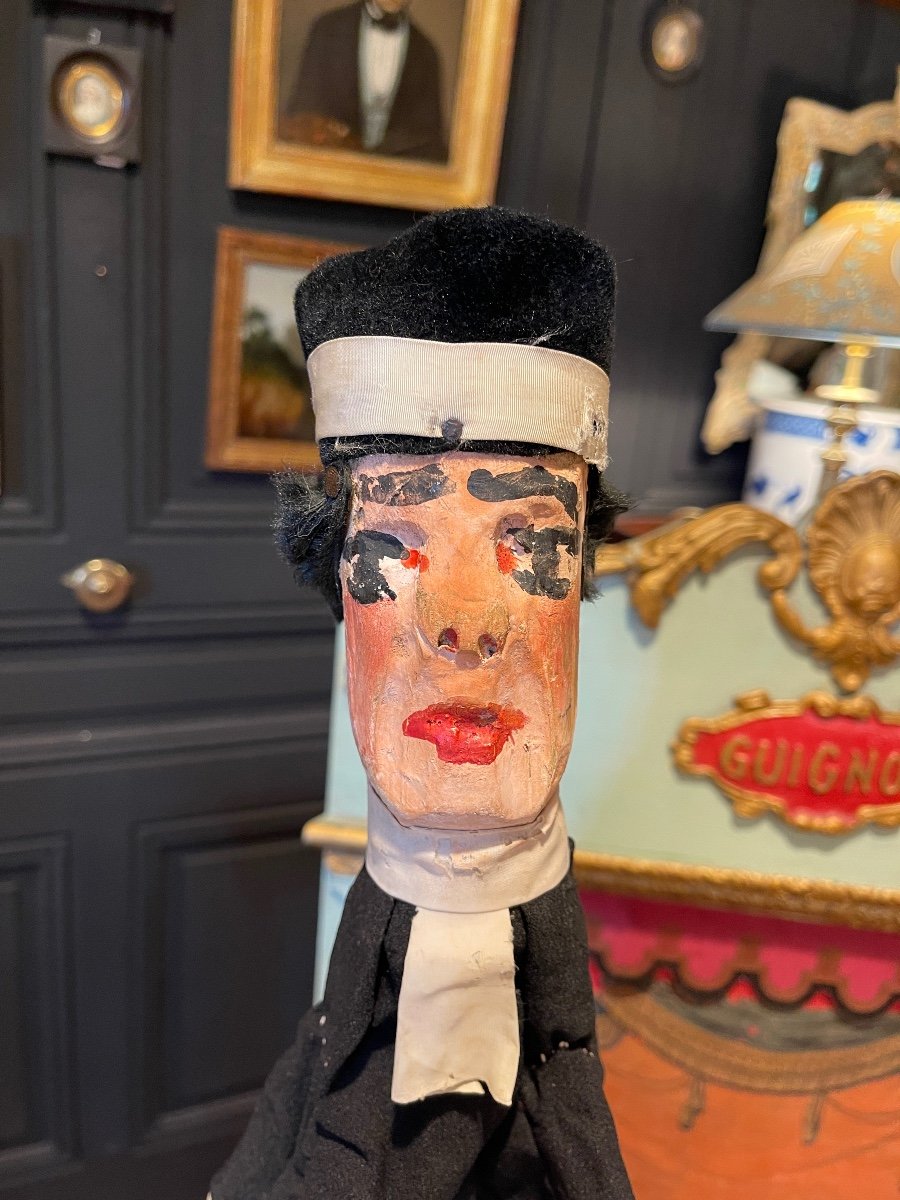 Guignol Theater Glove Puppet, The Lawyer-photo-1