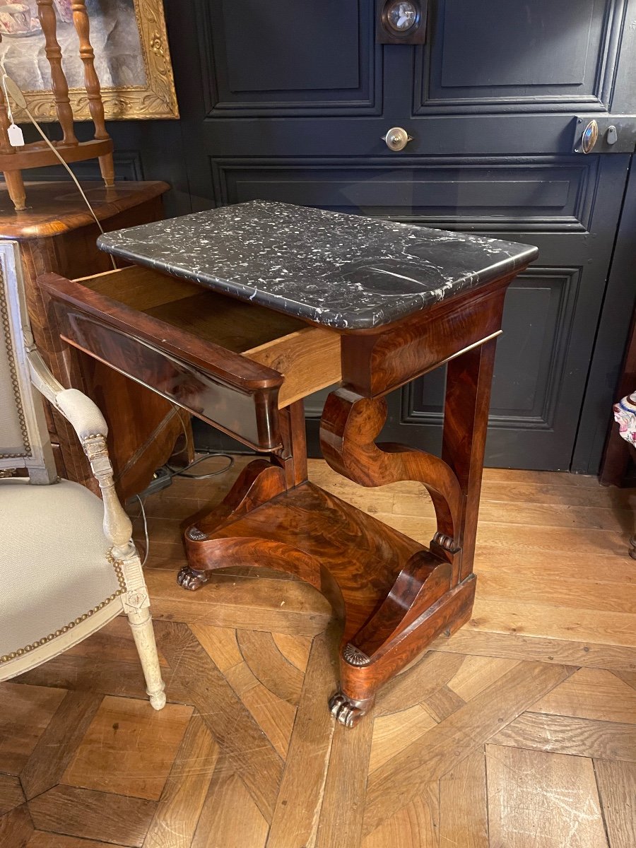 Petite Console En Acajou-photo-1