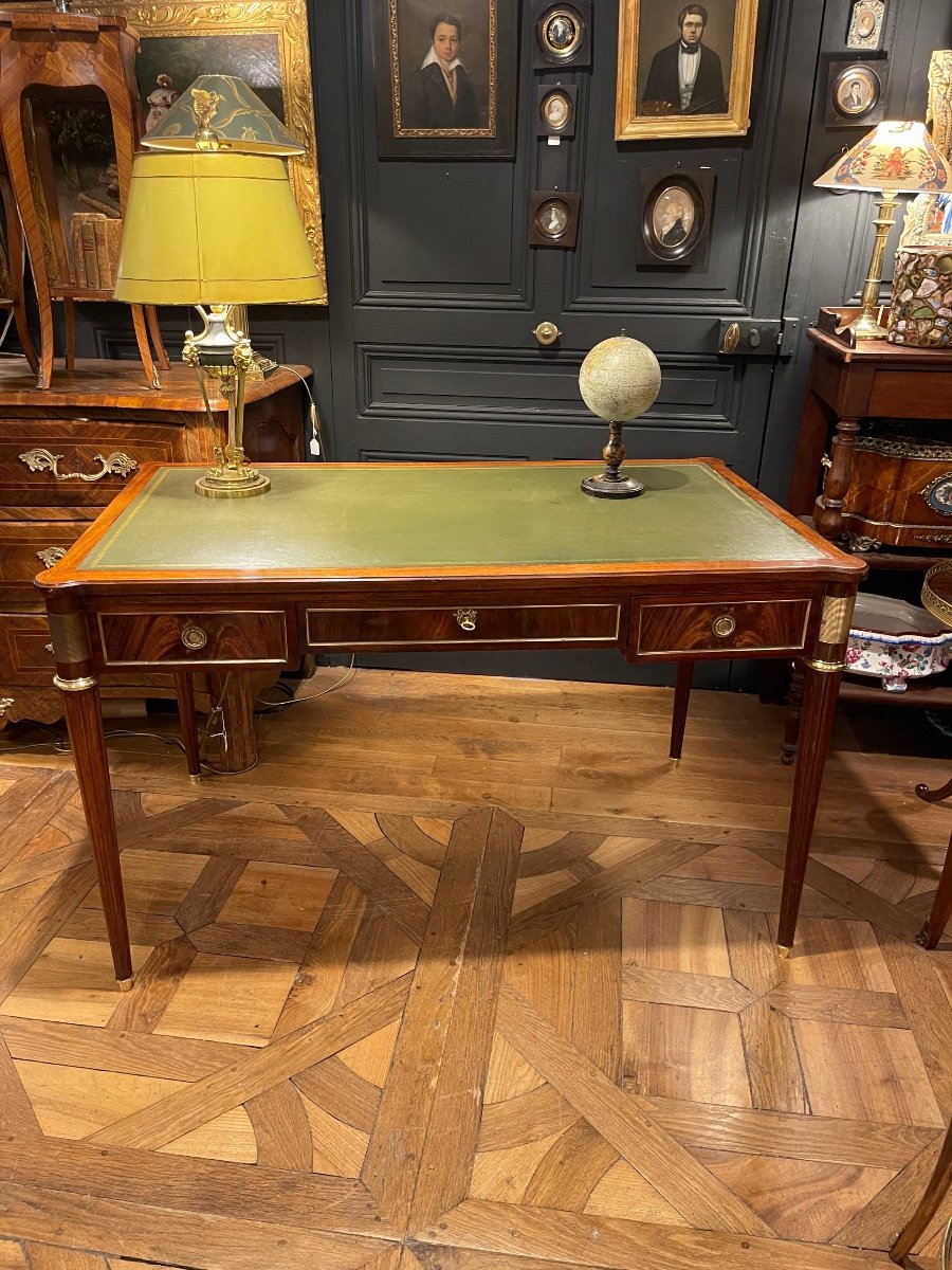 Louis XVI Style Flat Desk-photo-7