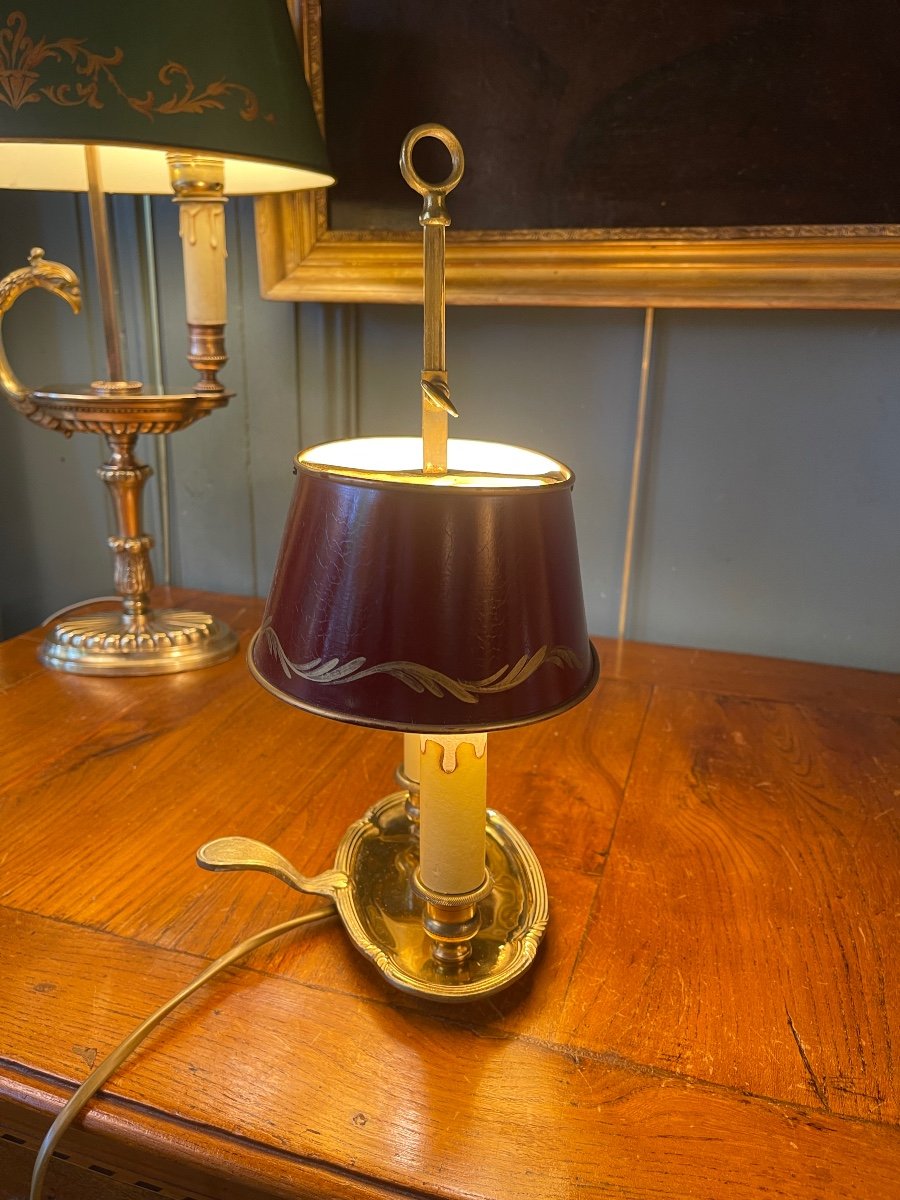 Small Hot Water Bottle Lamp With Two Lights-photo-4