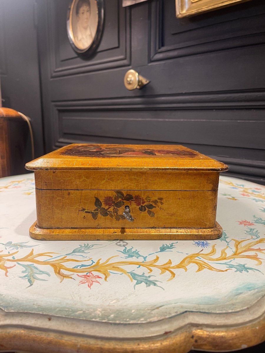 19th Century Martin Varnish Jewelry Box-photo-3