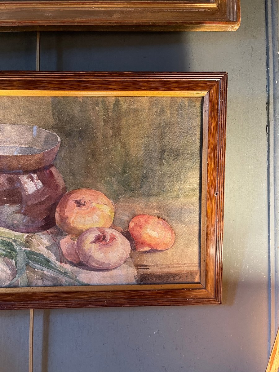 Still Life With Onions, Watercolor-photo-4