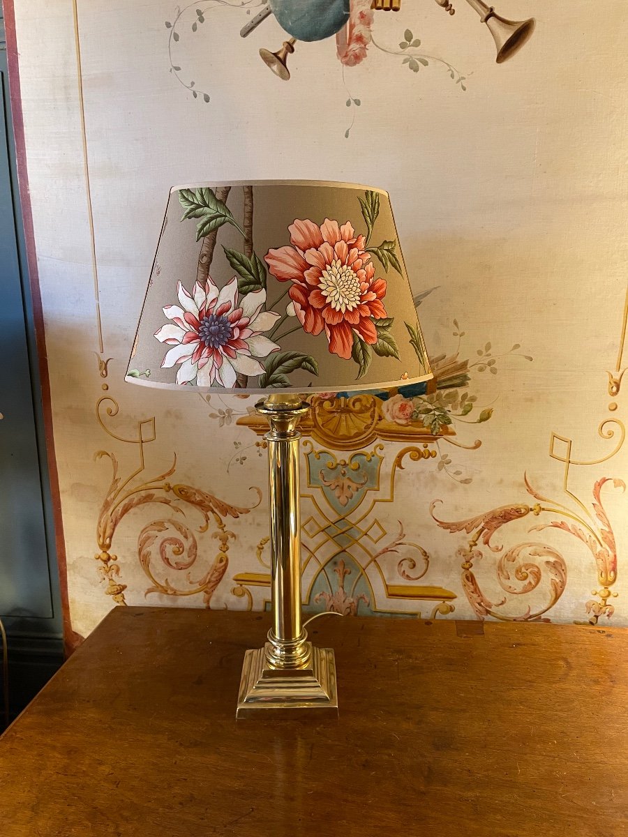 Empire Style Lamp, Height 60.5 Cm-photo-2