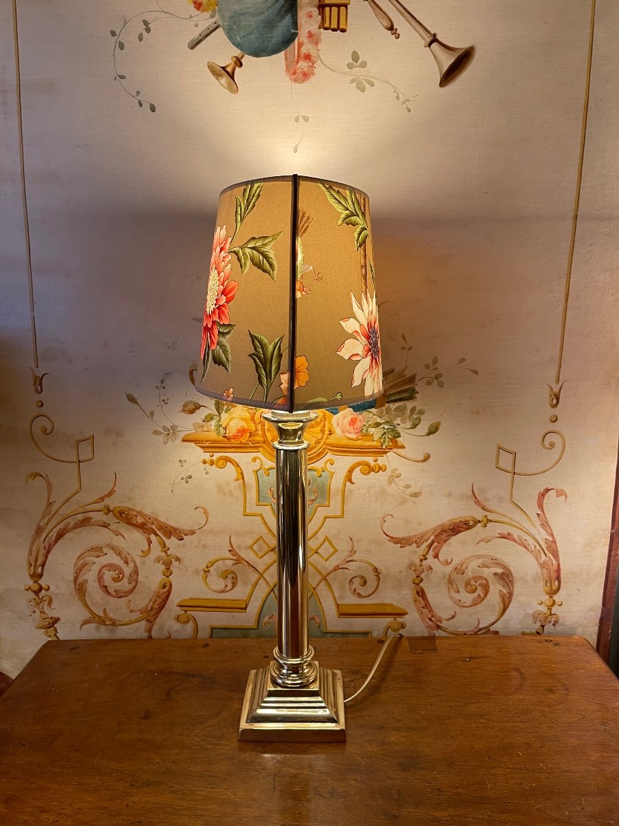 Empire Style Lamp, Height 60.5 Cm-photo-3