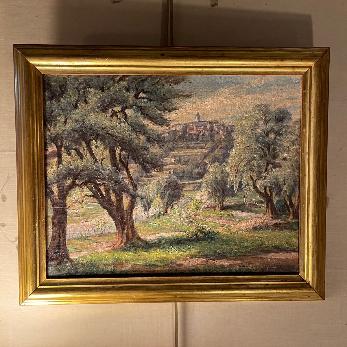 Paysage, Mougins En 1929