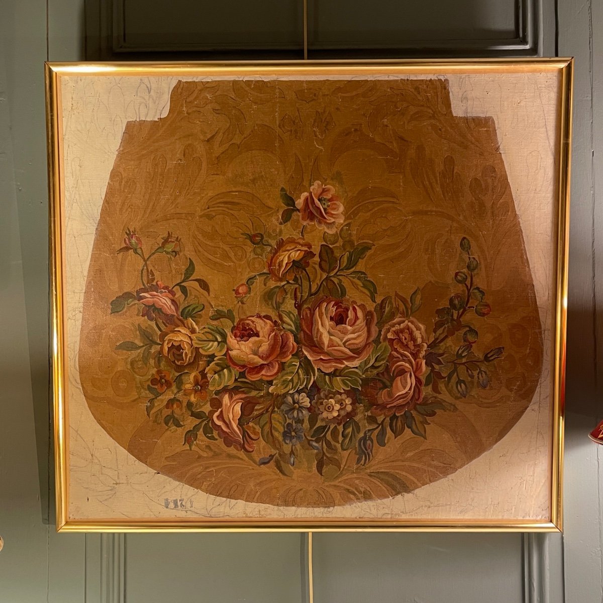 Carton De Tapisserie d'Aubusson, 64.5 cm X 70 cm