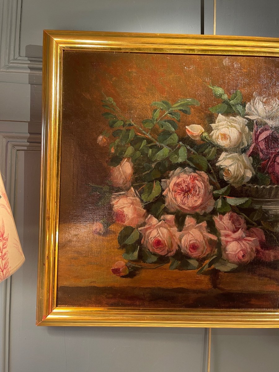 Old Roses Painting-photo-2