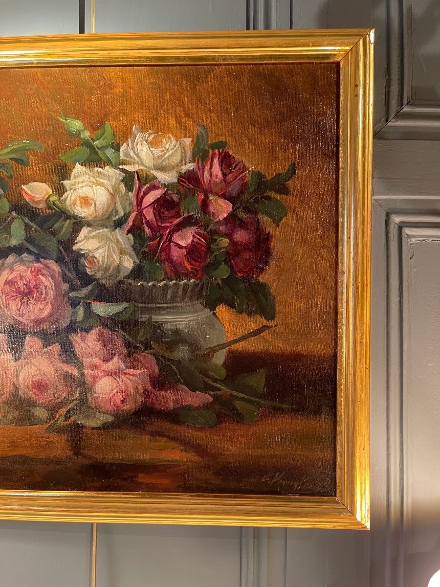 Old Roses Painting-photo-3