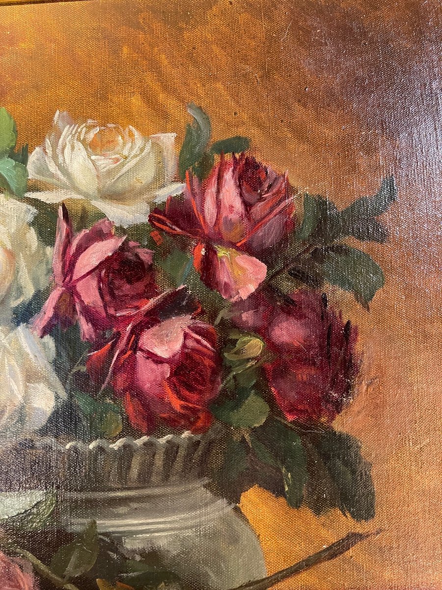 Old Roses Painting-photo-2