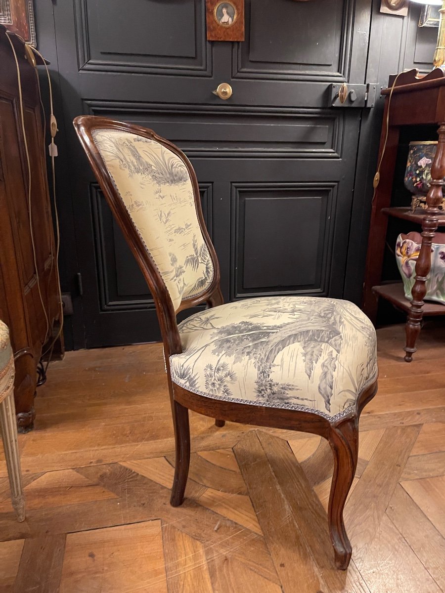 Rosewood Upholstered Chair-photo-4