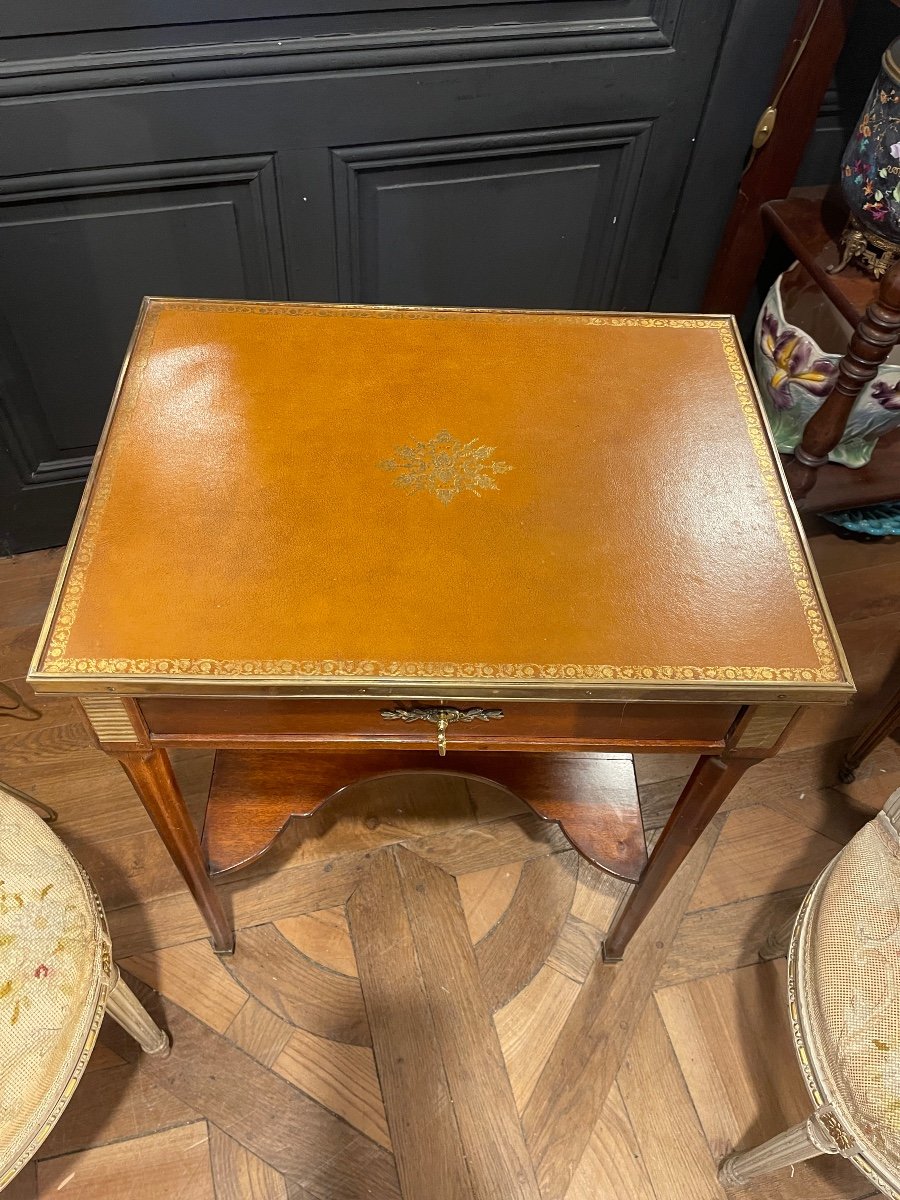 Louis XVI Style Writing Table-photo-2