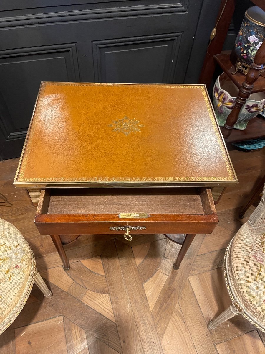 Louis XVI Style Writing Table-photo-3