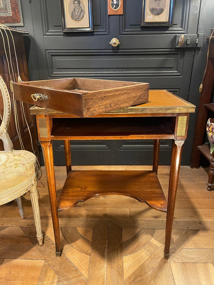 Louis XVI Style Writing Table-photo-5