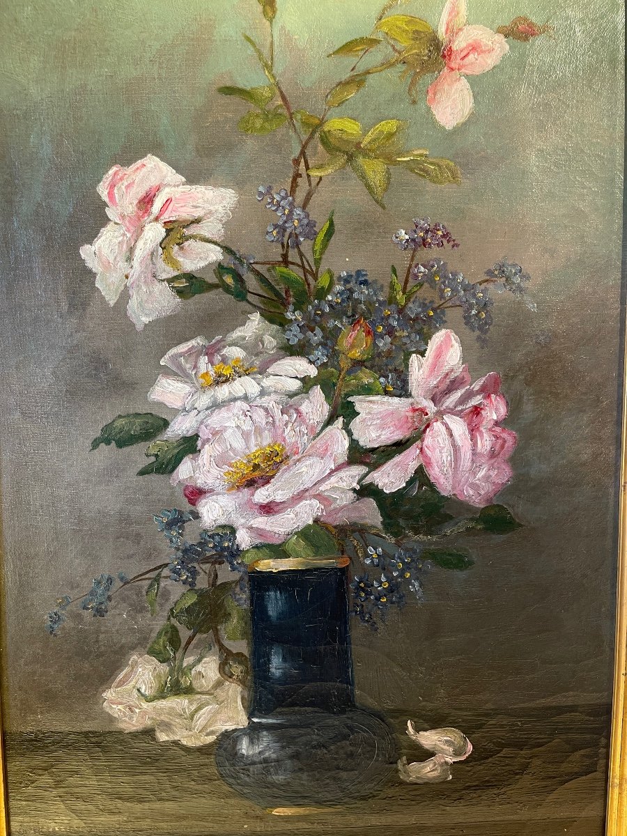 Bouquet De Fleurs De Adolphe Gaffinot-photo-3