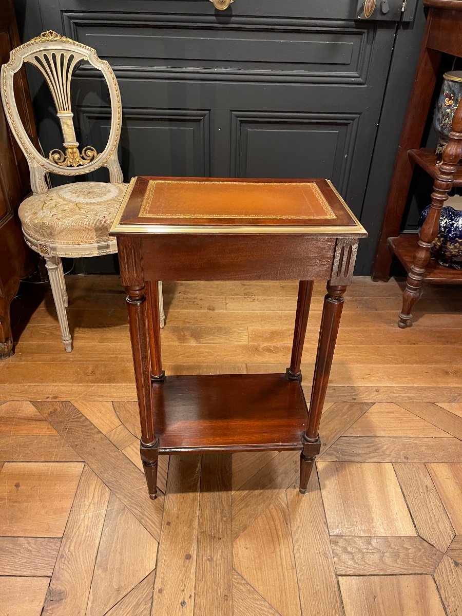 Small Louis XVI Style Writing Table-photo-4