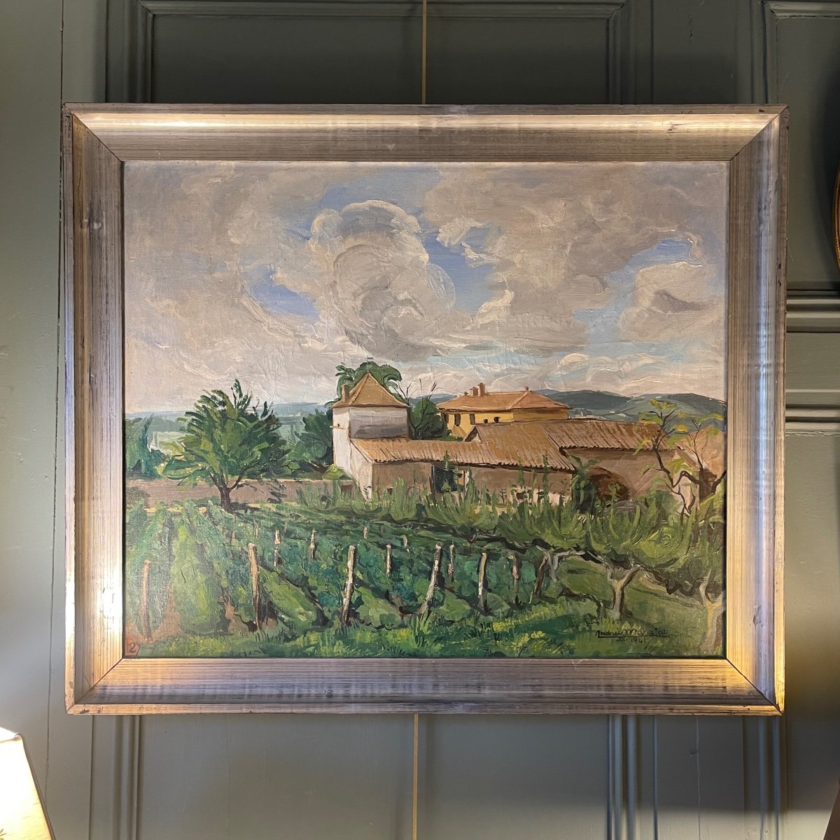 Large Painting, A Wine Farm