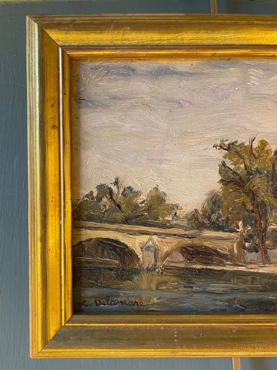 Paysage, Le Musée Du Louvre Et Le Pont Royal à Paris-photo-2