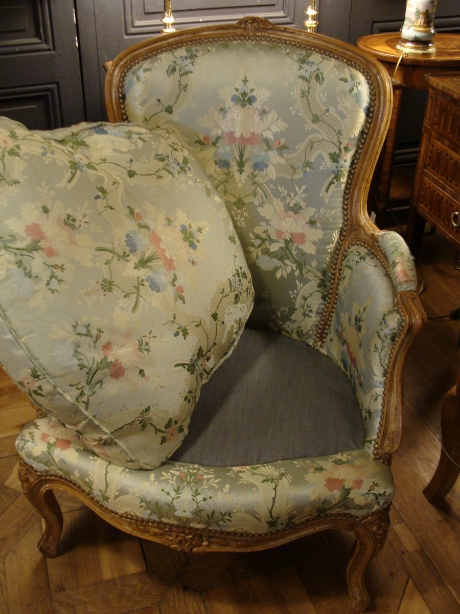 Pair Of Louis XV Style Bergères-photo-2