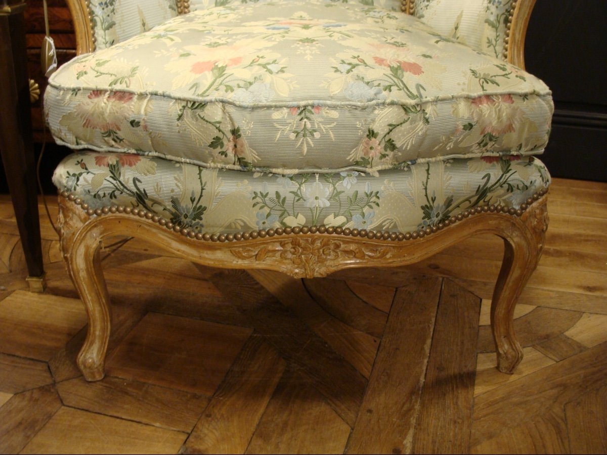 Pair Of Louis XV Style Bergères-photo-4