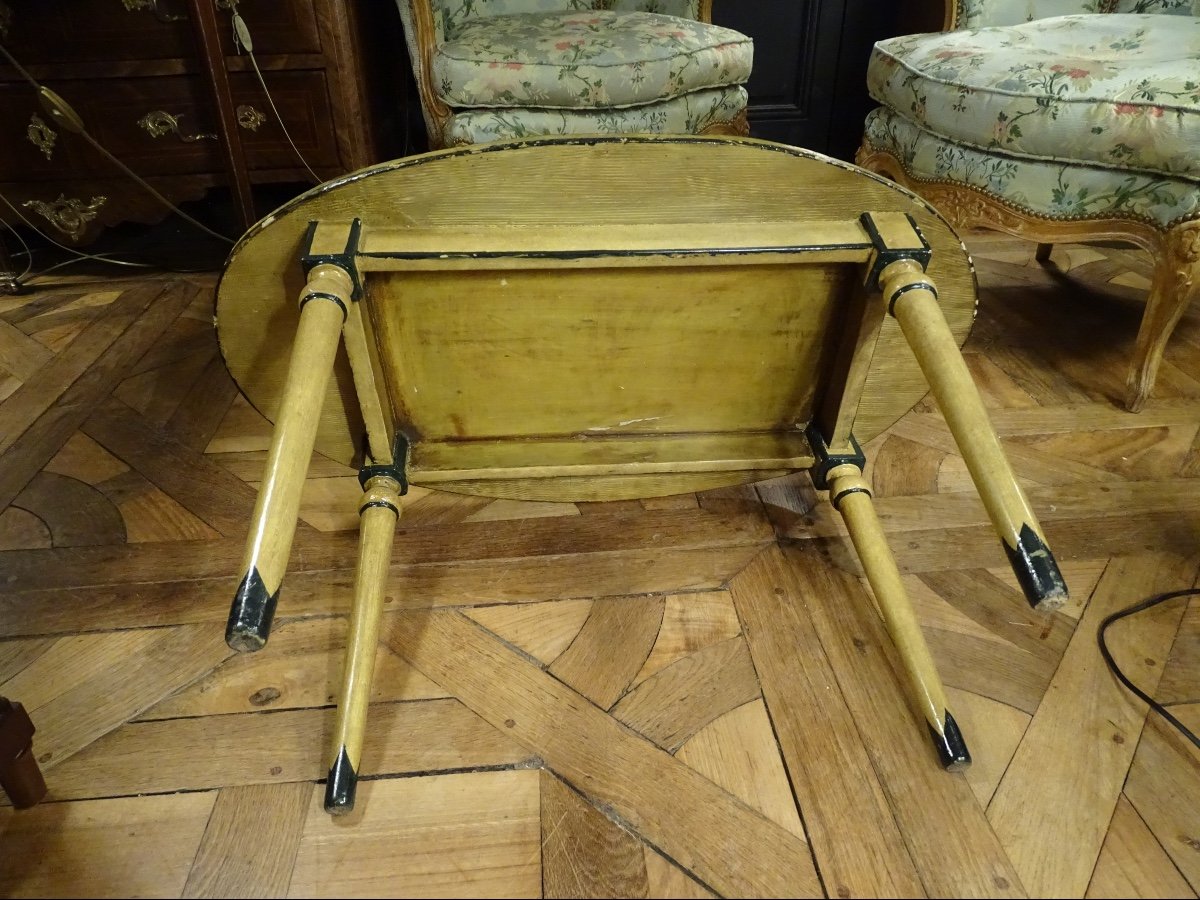 Table Basse En Bois Peint -photo-6