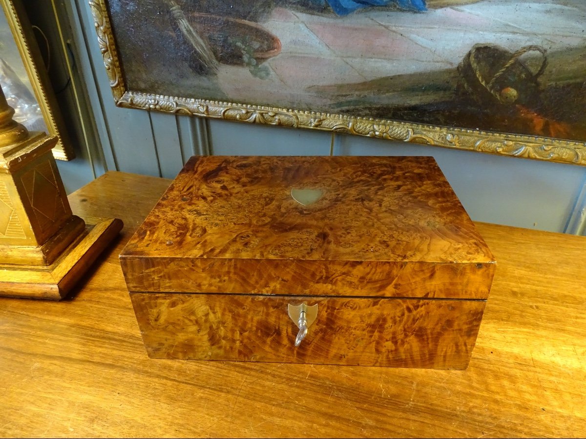 Thuja Burl Travel Necessary Box-photo-4