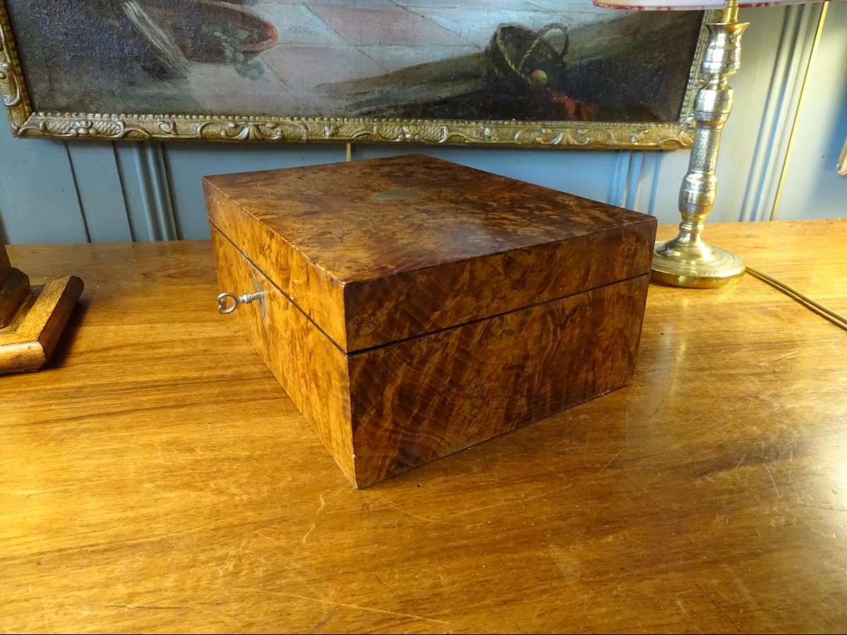 Thuja Burl Travel Necessary Box-photo-5