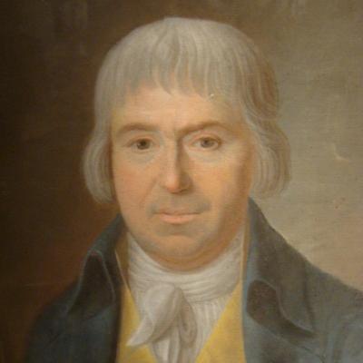 Pastel Portrait Of Man On Late 18th