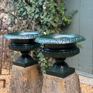 Pair Of Cast Iron Basins