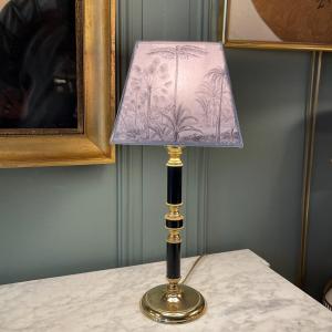 Lampe En Laiton, Hauteur 44.5 cm