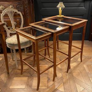 Mahogany Nesting Tables