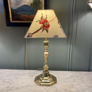 Bronze Lamp, Height 40 Cm