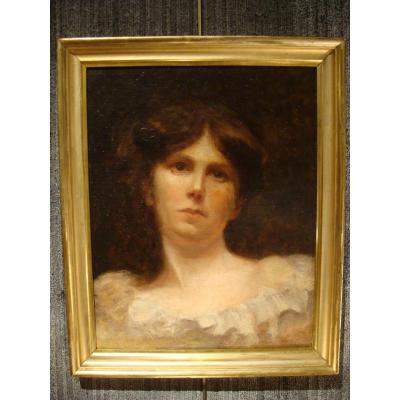 Portrait De Femme 1900
