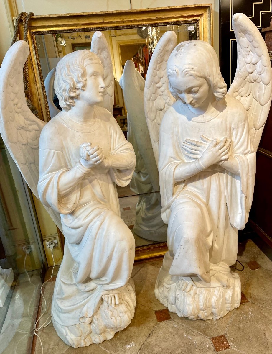 Anges en prière (1 Paire )