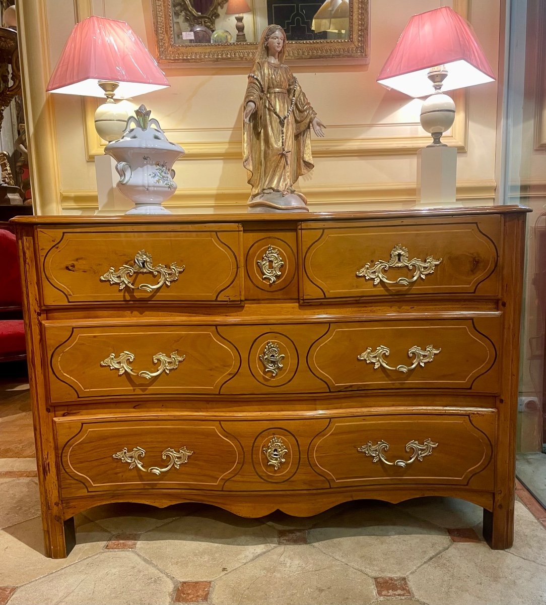 Regency Chest Of Drawers 