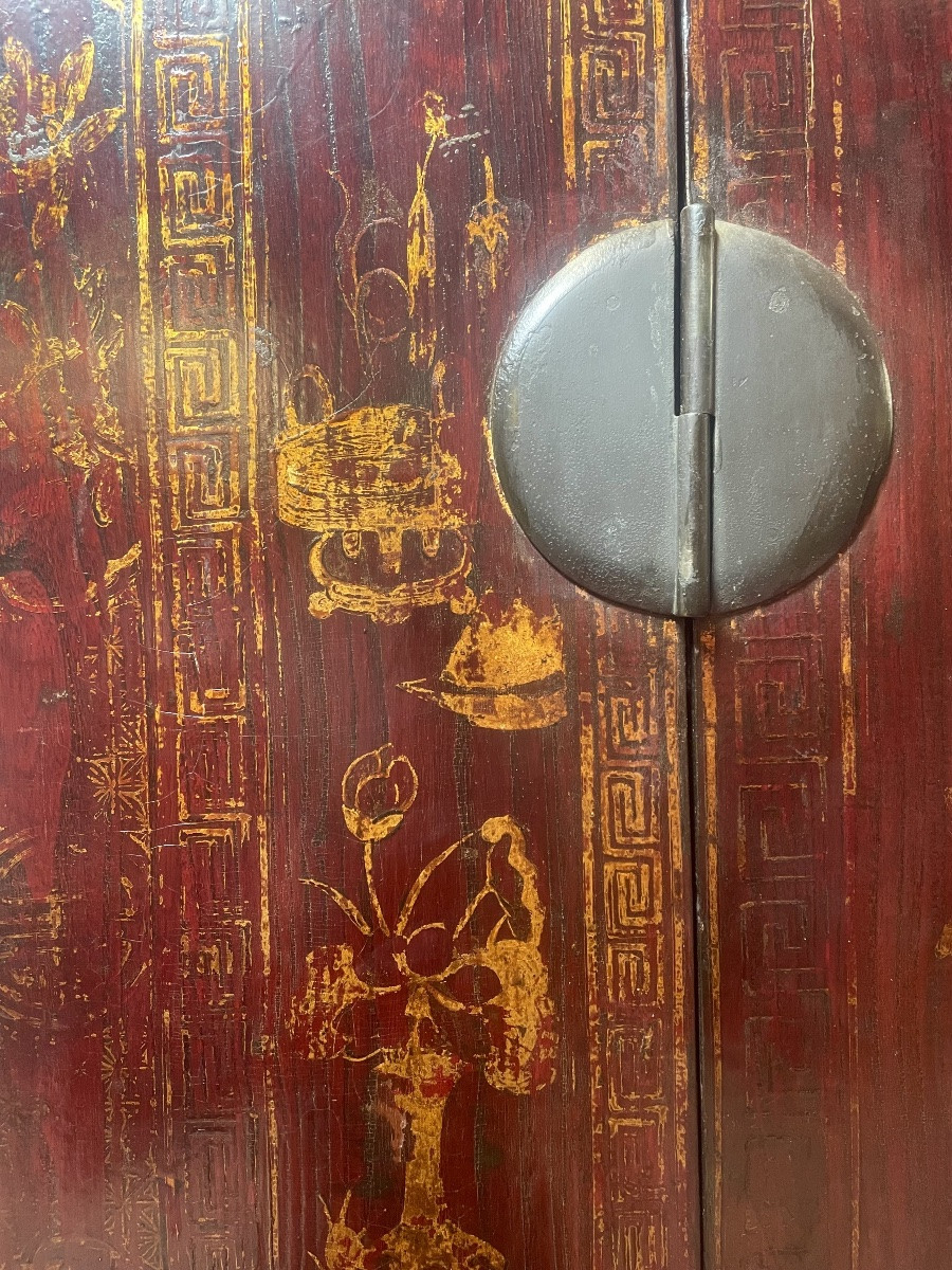 Armoire  cabinet Chinois -photo-3