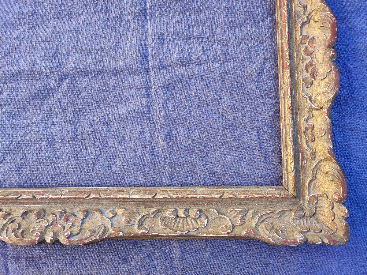 Montparnasse Patinated Rebate Frame 72 Cm X 41 Cm-photo-2