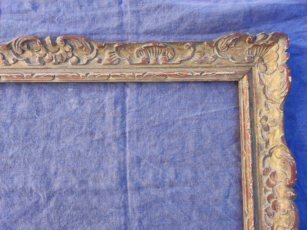 Montparnasse Patinated Rebate Frame 72 Cm X 41 Cm-photo-3