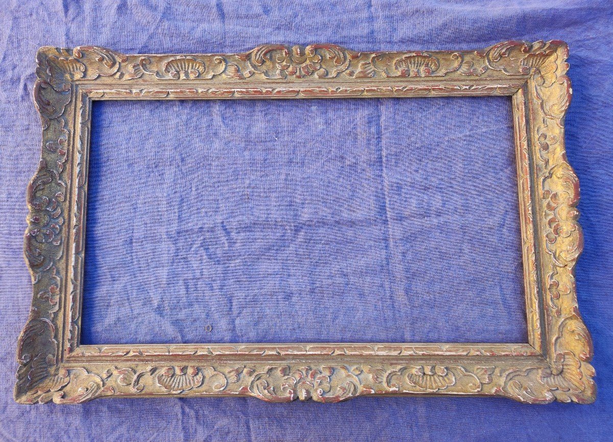 Montparnasse Patinated Rebate Frame 72 Cm X 41 Cm-photo-6