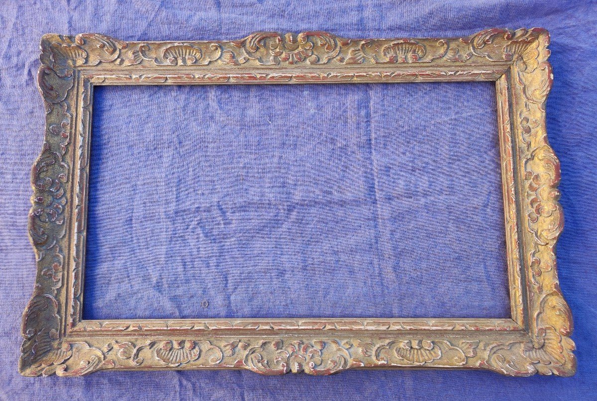 Montparnasse Patinated Rebate Frame 72 Cm X 41 Cm