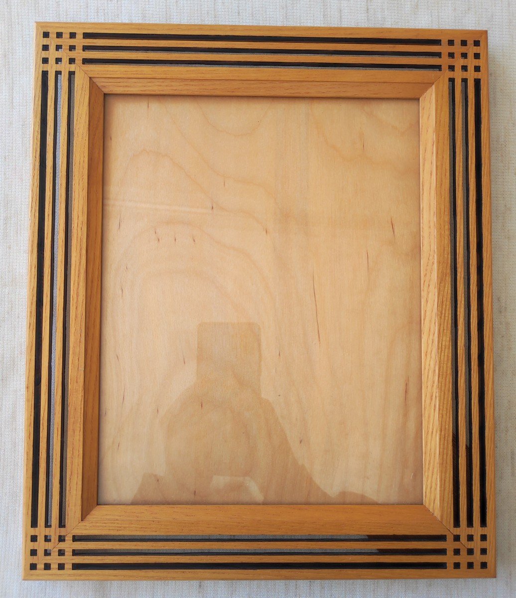 Mackintosh Style Wood Rebate Photo Frame 25cm X 20cm -photo-4