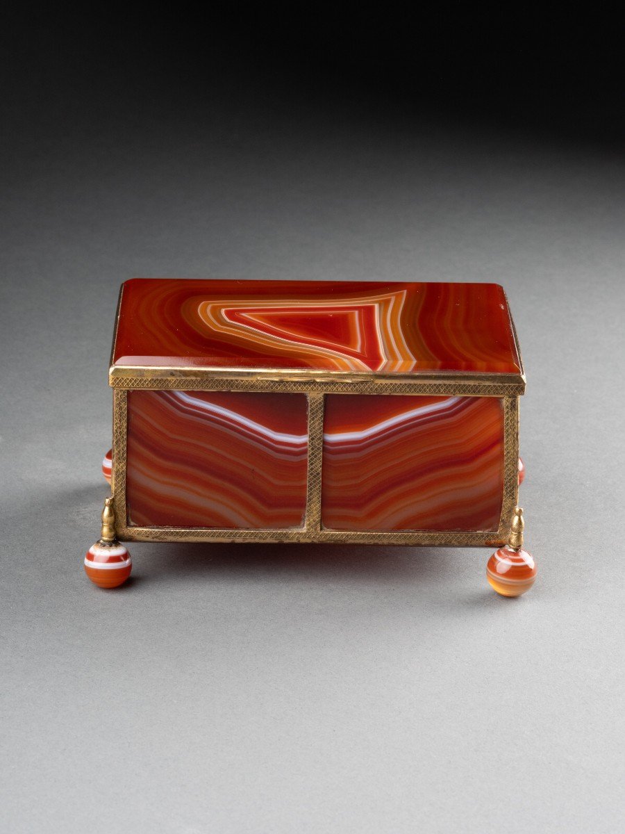 Orange Agate Casket-photo-2