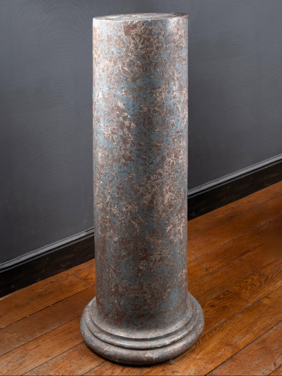 Scagliola Column