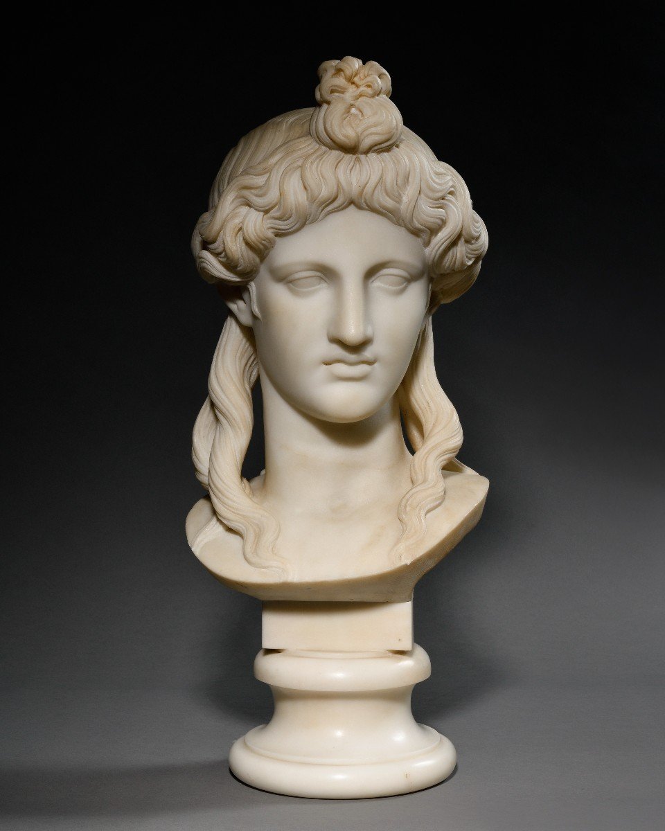 Isis Bust - Attributed To Joseph Gott (1786 - 1860)