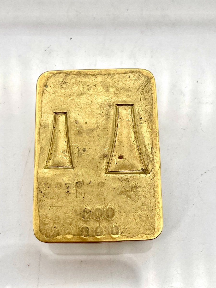 Gold Hallmarks Charge Plate-photo-2
