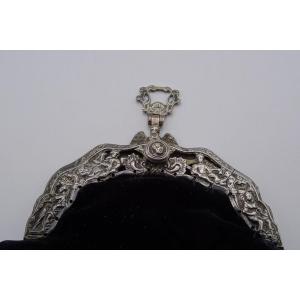 Purse / Aumoniere In Silver Holland 18th/19th