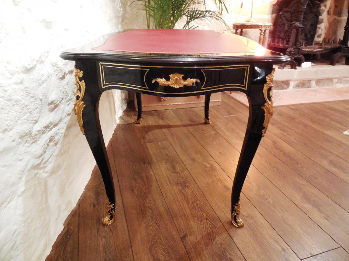 Napoleon III Desk Signed Jeanselme-photo-3